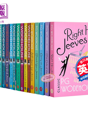 万能管家吉夫斯 Jeeves Wooster 英文原版 P G Wodehouse【中商原版】