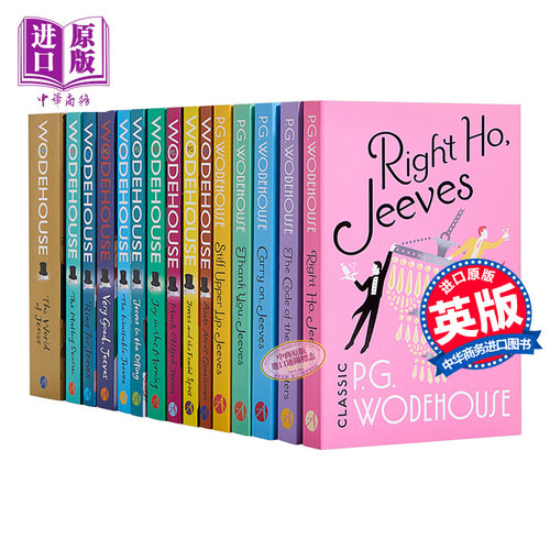 万能管家吉夫斯 Jeeves Wooster 英文原版 P G Wodehouse【中商原版】