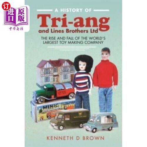 海外直订History of Tri-ang and Lines Brothers Ltd Tri-ang and Lines兄弟有限公司的历史