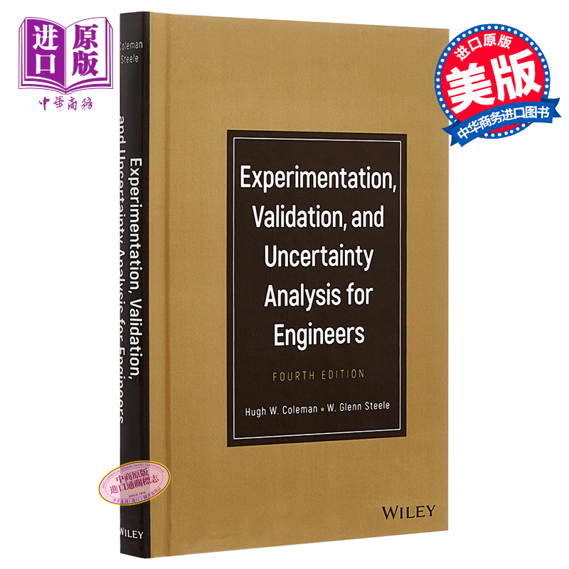 现货 Experimentation,Validation,Uncertainty Analysis Engineers 英文原版 工程师的实验、验证与不确定性分析【中商原版】