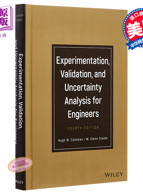 现货 Experimentation,Validation,Uncertainty Analysis Engineers 英文原版 工程师的实验、验证与不确定性分析【中商原版】