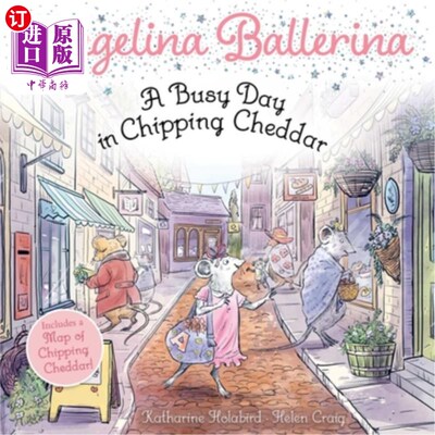 海外直订A Busy Day in Chipping Cheddar 切达干酪忙碌的一天