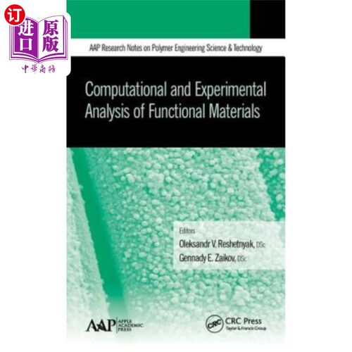 海外直订Computational and Experimental Analysis of Functional Materials 功能材料的计算与实验分析