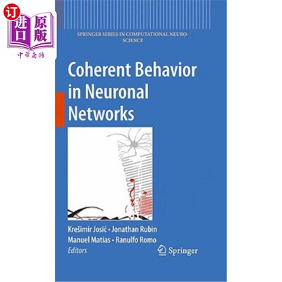海外直订医药图书Coherent Behavior in Neuronal Networks 神经元中的一致行为