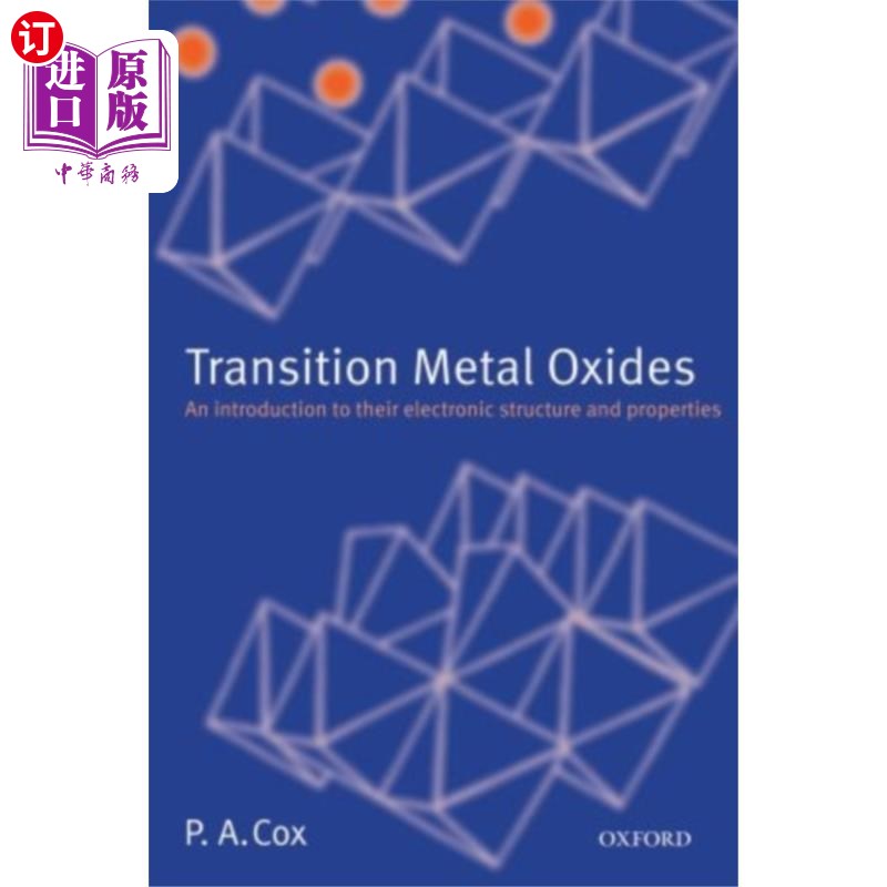 海外直订Transition Metal Oxides 过渡金属氧化物