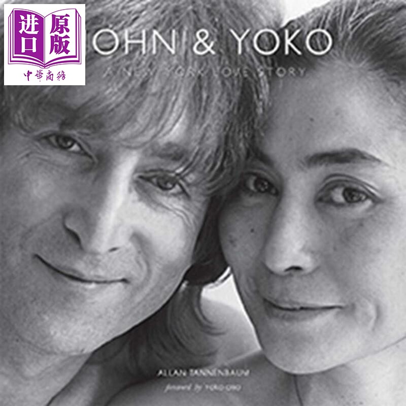 john and yoko:new york love story 进口艺术 约翰列侬和小野洋子