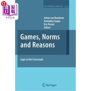 规范和理由 十字路口 Reasons the Crossroads and Logic 逻辑 海外直订Games 游戏 Norms