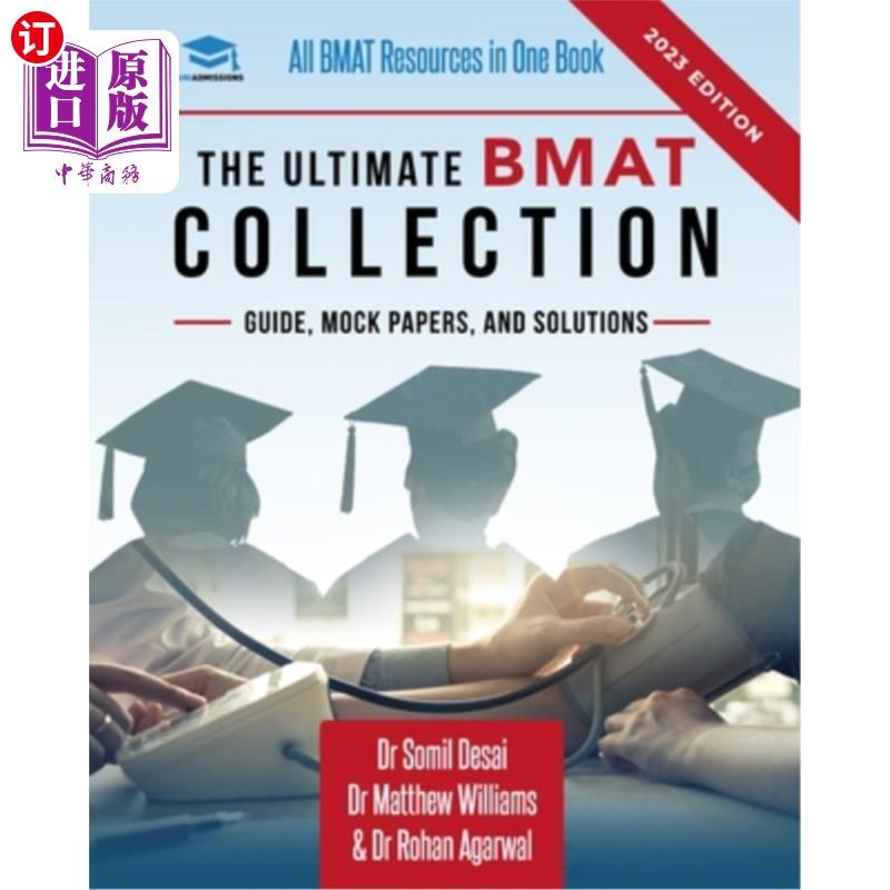 海外直订The Ultimate BMAT Collection: 5 Books In One, Over 2500 Practice Questions & Sol 终极BMAT系列：5本书合一，