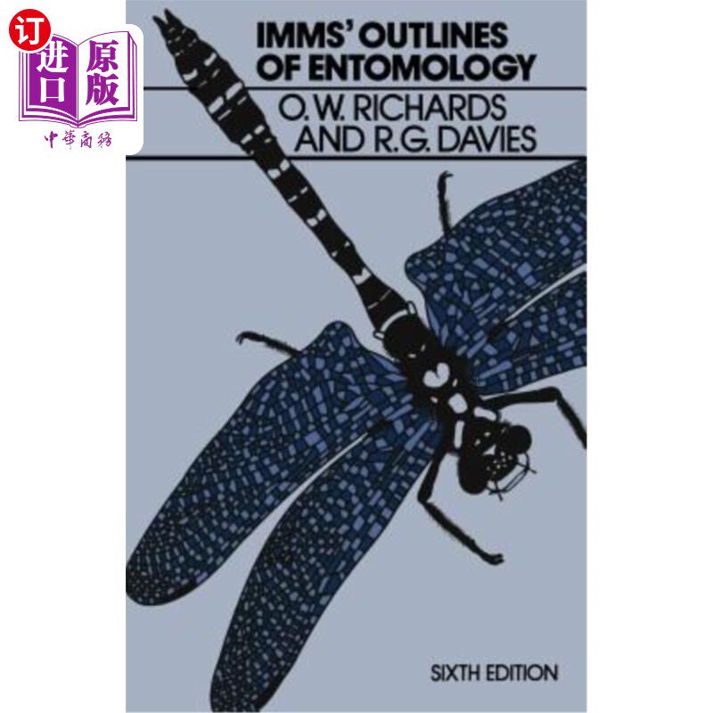 海外直订Imms' Outline of Entomology Imms昆虫学概述
