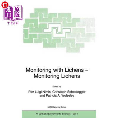 海外直订医药图书Monitoring with Lichens - Monitoring Lichens 地衣监测-地衣监测