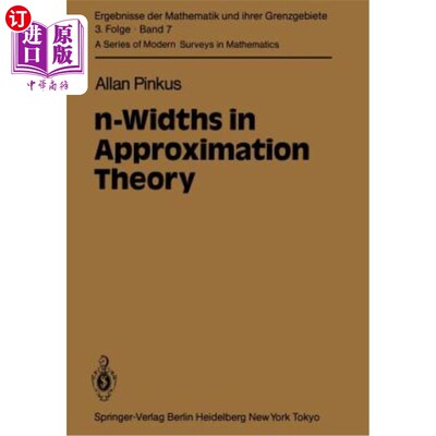 海外直订N-Widths in Approximation Theory 逼近理论中的n宽度