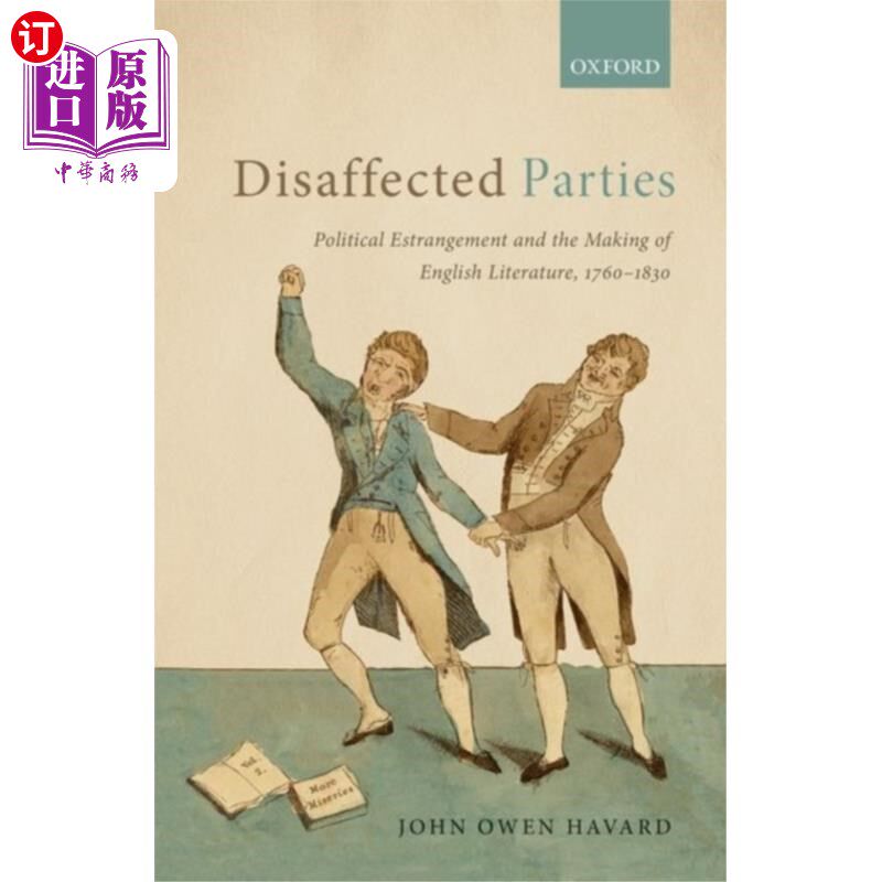 海外直订Disaffected Parties 不满的方