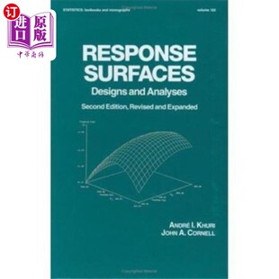 海外直订Response Surfaces: Designs and Analyses 响应面：设计与分析