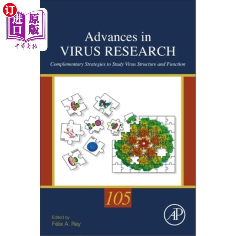 海外直订Complementary Strategies to Study Virus Structure and Function: Volume 105 研究病毒结构和功能的补充策略:卷1