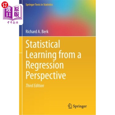 Statistical Learning from a Regression Perspective 从回归的角度看统计学习【中商原版】