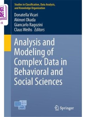 海外直订Analysis and Modeling of Complex Data in Behavioral and Social Sciences 行为和社会科学中复杂数据的分析和建
