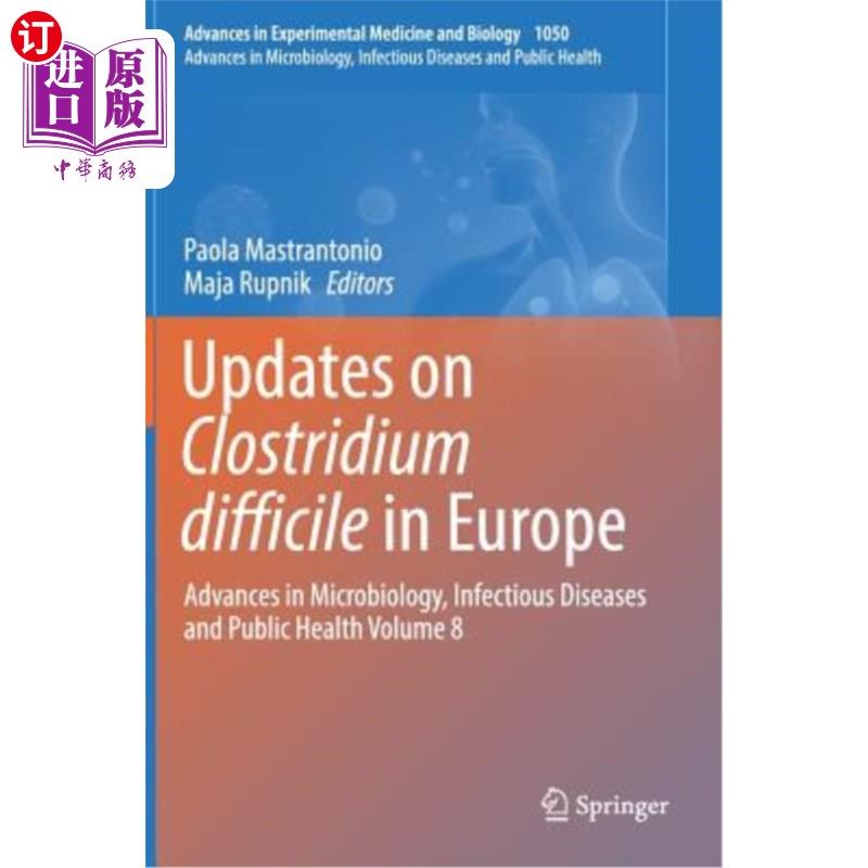 海外直订医药图书updates on clostridium difficile in europe