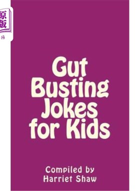 海外直订Gut Busting Jokes for Kids 给孩子们讲的伤筋动骨的笑话