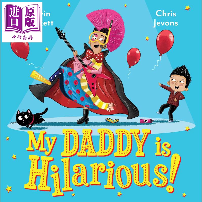 现货 My Daddy is Hilarious我的爸爸很搞笑英文原版进口原版 3岁以上儿童图画书 Gavin Puckett【中商原版】