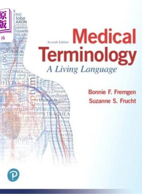 海外直订医药图书Medical Terminology: A Living Language Plus Mylab Medical Terminology with Pears 医学术语：一种活生