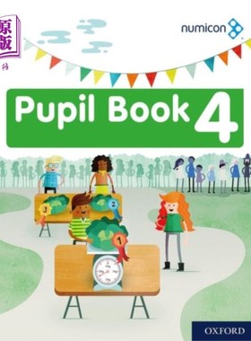 海外直订Numicon: Numicon Pupil Book 4 努米康：努米康瞳孔第四册