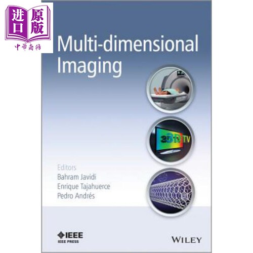 现货 多维成像 Multi-dimensional Imaging 英文原版 Bahram Javidi 中商原版