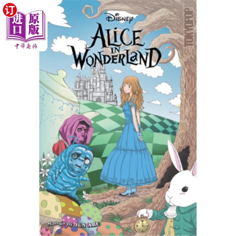 海外直订Disney Manga Tim Burton's Alice in Wonderland 迪士尼爱丽丝梦游仙境漫画,书籍/杂志/报纸,原版其它,淘宝优惠券,粉丝福利购,淘宝优惠卷