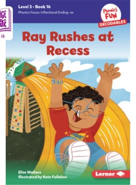 海外直订Ray Rushes at Recess: Book 16 休息时的雷：第16卷