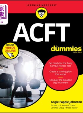 海外直订ACFT For Dummies + VIDEO ACFT傻瓜+视频