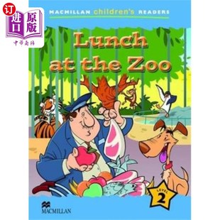 海外直订Macmillan Children's Readers Lunch at the Zoo Level 2 麦克米伦儿童读物午餐在动物园二楼