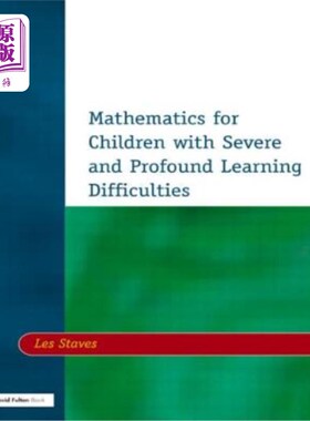 海外直订Mathematics for Children with Severe and Profound Learning Difficulties 有严重和深刻学习困难儿童的数学