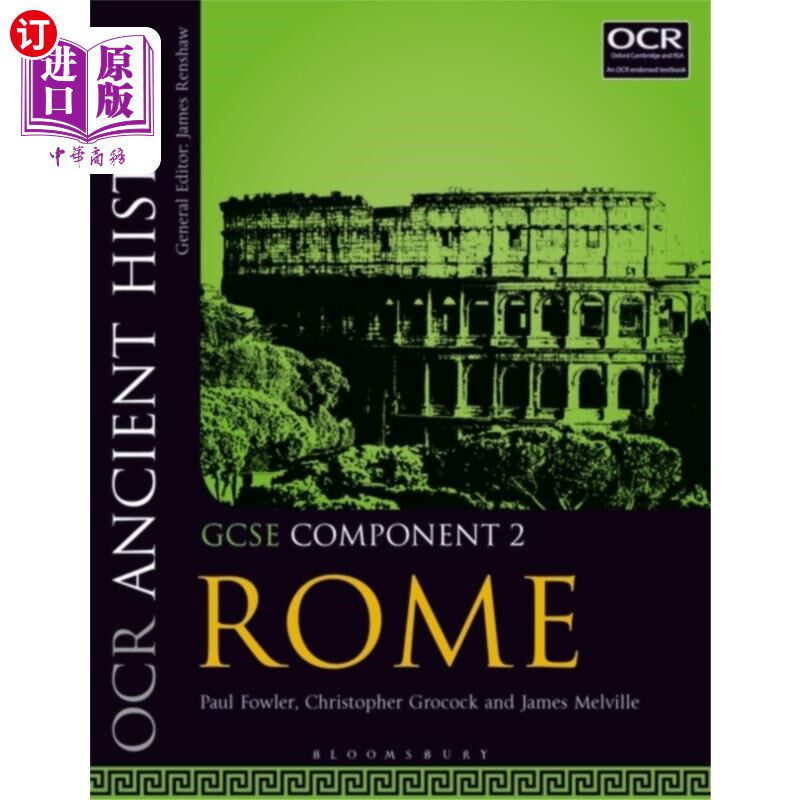 海外直订OCR Ancient History GCSE Component 2 OCR古代历史GCSE组件2