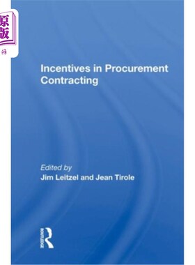 海外直订Incentives in Procurement Contracting 采购合约的激励措施