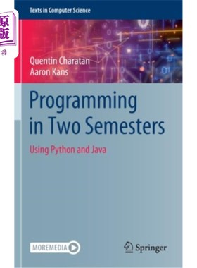 海外直订Programming in Two Semesters: Using Python and Java 两学期编程:使用Python和Java