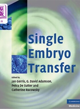 海外直订医药图书Single Embryo Transfer 单胚胎移植