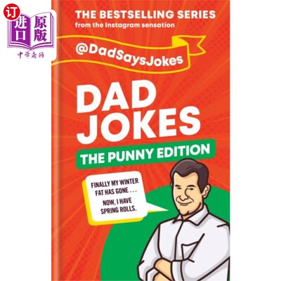 海外直订Dad Jokes: The Punny Edition 爸爸笑话:双关语版