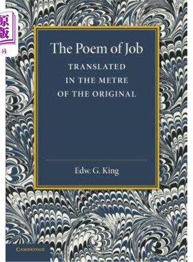 海外直订The Poem of Job: Translated in the Metre of the Original 约伯的诗：按原诗的韵律翻译