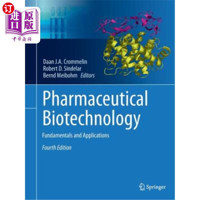 海外直订医药图书Pharmaceutical Biotechnology: Fundamentals and Applications 制药生物技术:基础和应用