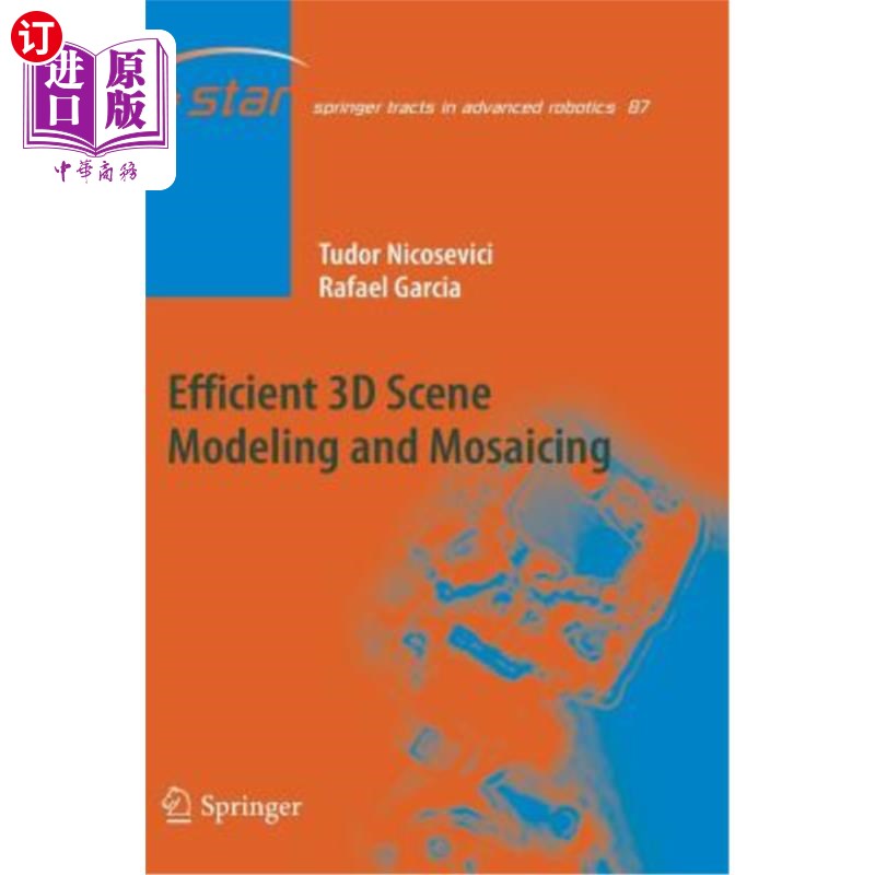 海外直订Efficient 3D Scene Modeling and Mosaicing 高效的3D场景建模和拼接