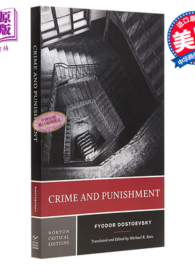 罪与罚 诺顿文学解读系列 英文原版 Norton Critical Editions Crime and Punishment Fyodor Dostoevsky【中商原版】