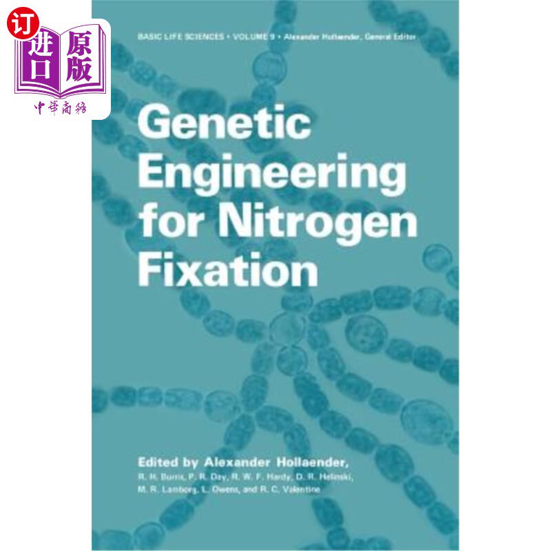 海外直订Genetic Engineering for Nitrogen Fixation 固氮基因工程