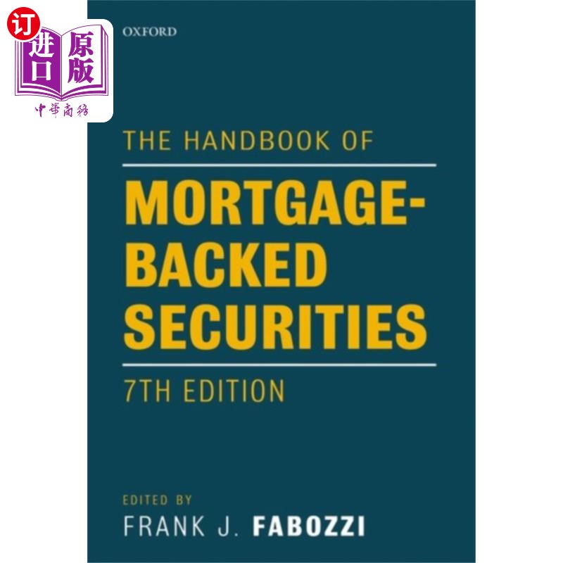 海外直订Handbook of Mortgage-Backed Securities, 7th Edit... 按揭证券手册，第七版 书籍/杂志/报纸 原版其它 原图主图