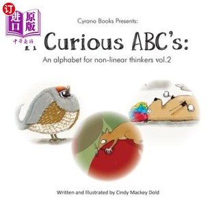 non Curious 好奇 字母表第2卷 海外直订A alphabet ABC thinkers linear for ABC：非线性思考者 volume