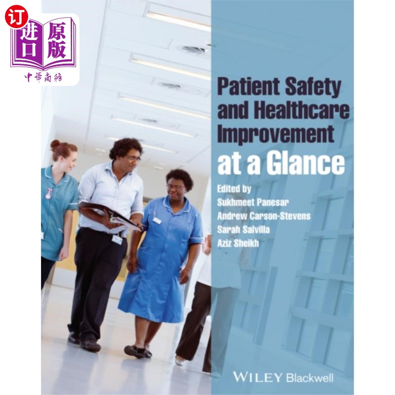 海外直订医药图书Patient Safety and Healthcare Improvement at a  ... 患者安全和医疗保健改善一目了然