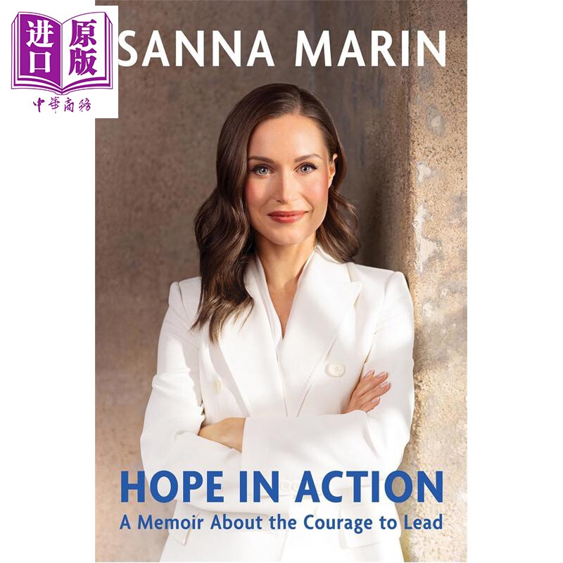 芬兰前总理桑娜 马林自传 行动中的希望 英文原版 Hope in Action Sanna Marin【中商原版】