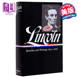 预售 林肯：演讲与写作卷一：1832-1858 英文原版 Abraham Lincoln: Speeches and Writings Vol. 1 1832-1858【中商原版】