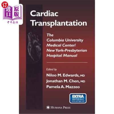 海外直订医药图书Cardiac Transplantation: The Columbia University Medical Center/New York-Presbyt 心脏移植：哥伦比亚