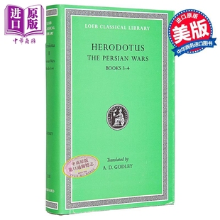 Persian The 希羅多德2 中商原版 Godley 現(xiàn)貨 洛布叢書(shū) Herodotus 英文原版