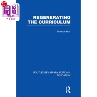 课程更新 Curriculum 海外直订Regenerating the