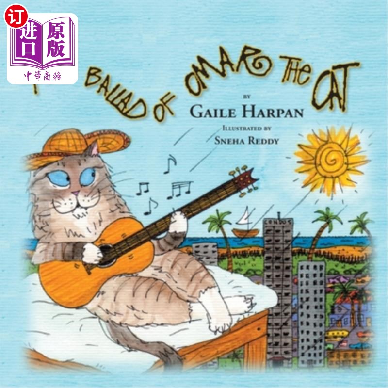 海外直订The Ballad of Omar the Cat 猫奥马尔的歌谣